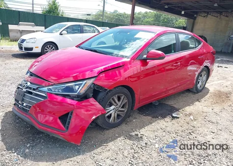 2020 Hyundai Elantra Sel from USA, damaged, VIN 5NPD84LF1LH613835